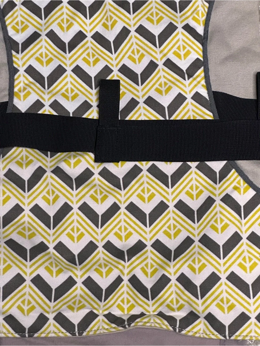 Newborn-To-Toddler Carrier - Yellow & Gray